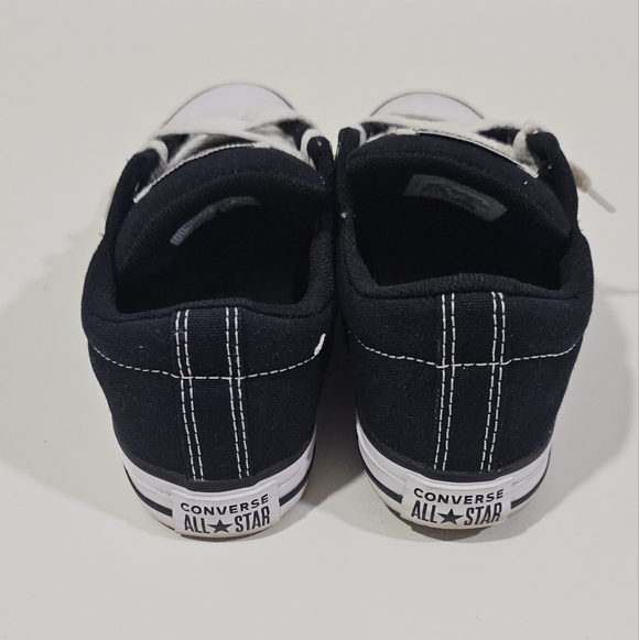Converse Chuck Taylor All Star High Street Low Top Sneakers Size 3 Black White - Picture 5 of 9